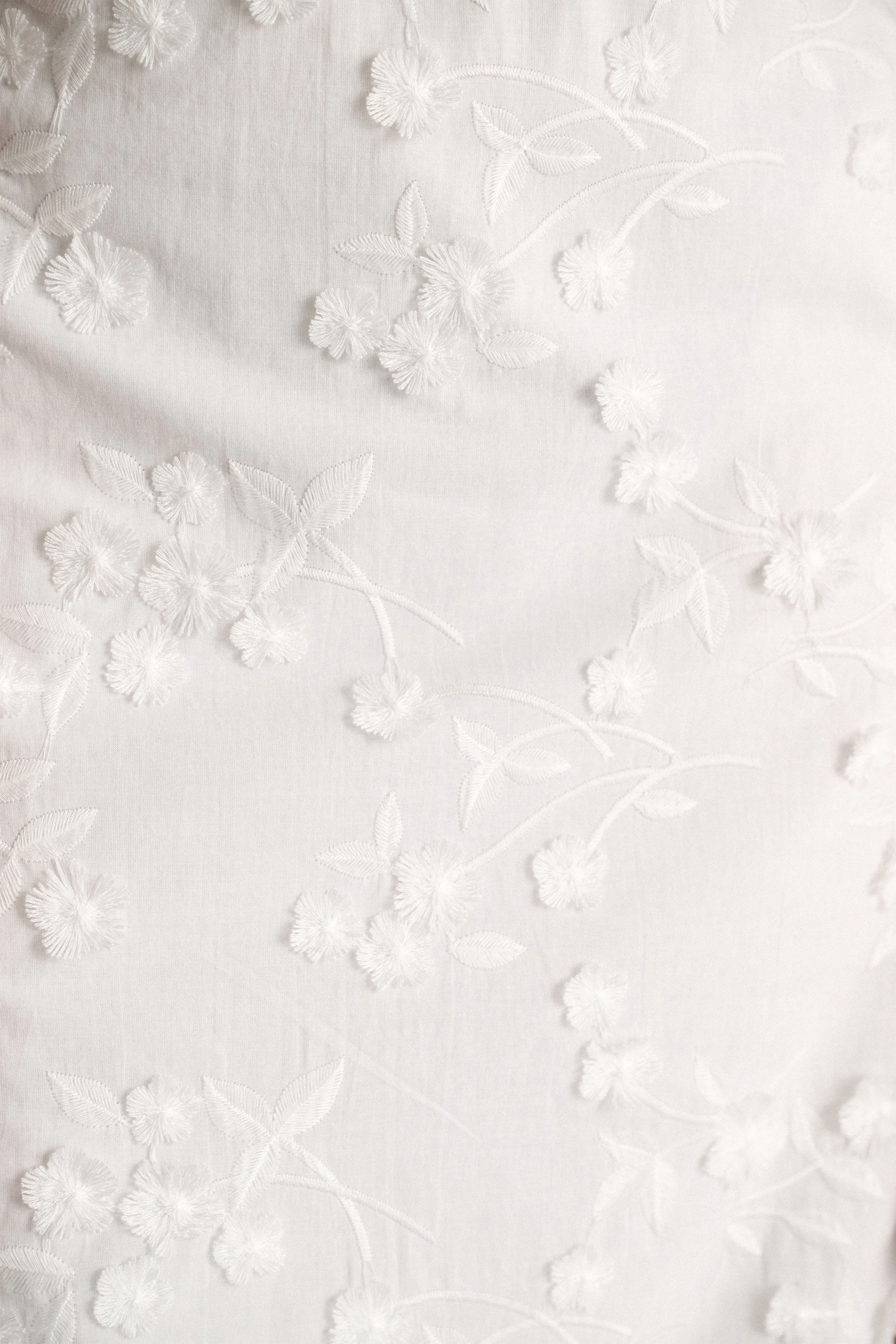 Dorothee Schumacher Shift dress in cotton-fil-coupé camellia white